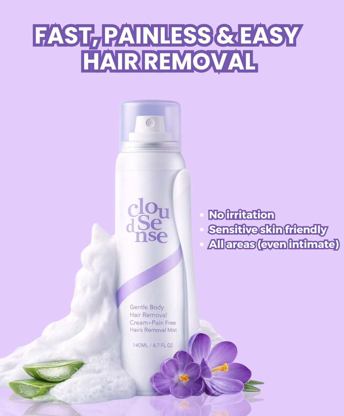 Hair Removal Spray