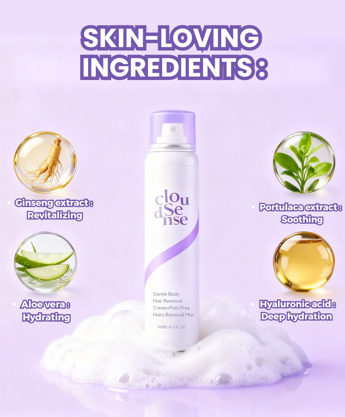 Hair Removal Spray