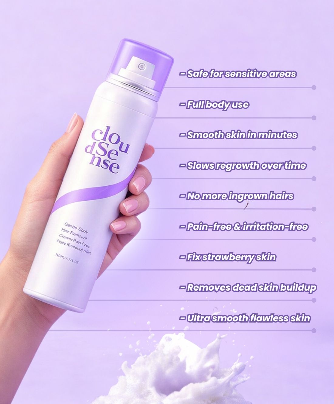 Hair Removal Spray